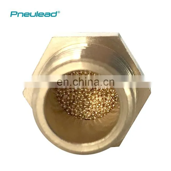 Pneumatic Fitting Brass Flat Head Silencer /Muffler photo-5