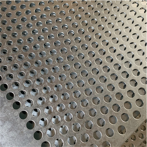 For Architectural Decoration Perforated Plate Isolation Net Decorative Hexagonal Mesh photo-3