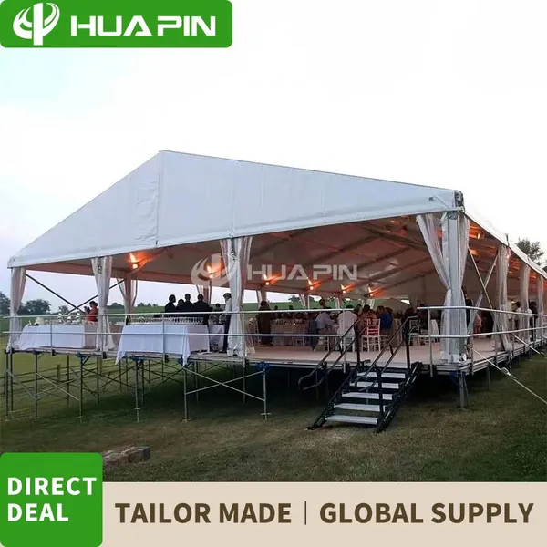 Fashion Modern Large Easy up Outdoor Trade Show Party Event Marquee Clear Wedding Canopy Tents photo-3