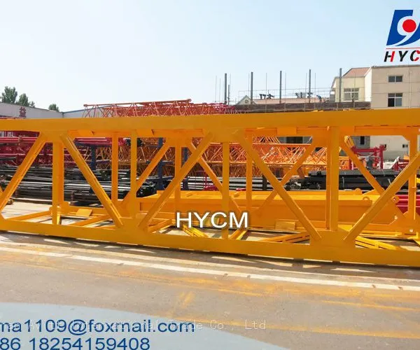 L68 Potain Tower Crane Mast Section 2*3m Split Type Tower Crane Spare Parts photo-3