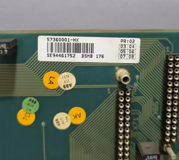 ABB DSMB 176 57360001-HX Expansion Board Intended for PROM-modules photo-3