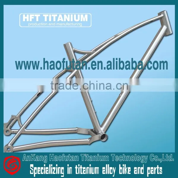197*12 Thru Axle 26X4.8 Tires Titanium Fat Bike Frame photo-3