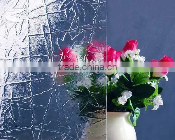 Hot Sale Clear Patterned Glass for Intenal Decoration