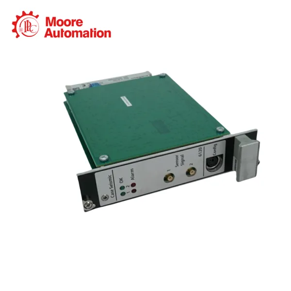 EMERSON A6120 Case Seismic Vibration Monitor In Stock photo-2