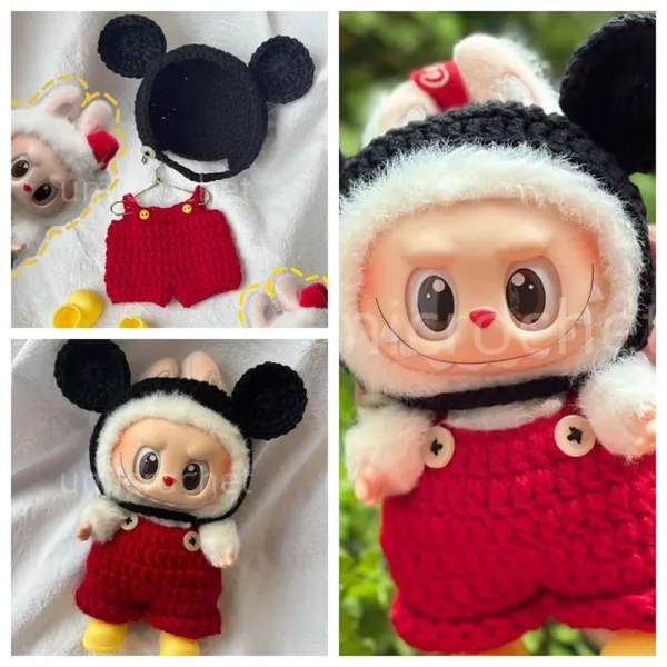 LABUBU CROCHET CLOTHING ACCESSORIES MICKEY photo-2