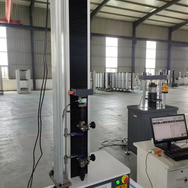 Single Column Adhesive Tape Film Plastic Peeling Force Universal Tensile Testing Machine photo-2