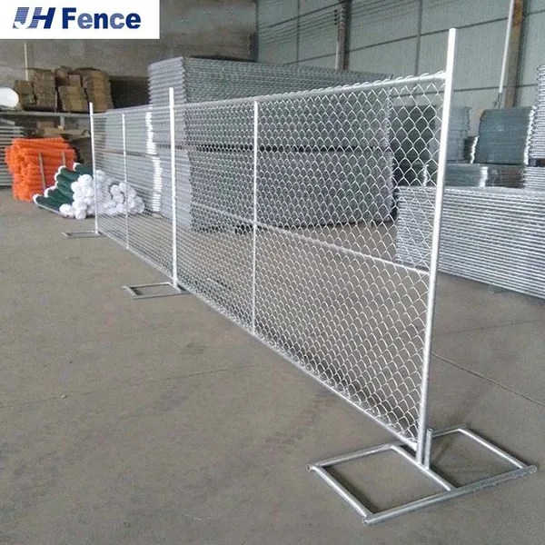 Free Standing Galvanized Outdoor Event Construction Chain Link Temporary Fencing for America Temporary Chain Link Fence photo-6
