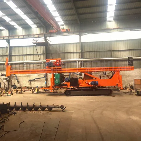 Crawler Walking Long Screw Pile Driver, Foundation Reinforcement Grouting Drill, Cfg Long Screw Hole Leading Machine