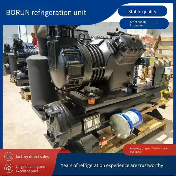 Cool Storage for Pharmaceuticals, Borun Refrigeration Piston Unit, 30 hp 6wd - 30.2 Freezer Equipment, 10 hp Cold Storage Unit, Freezer Equipment, Freezer Equipment photo-3
