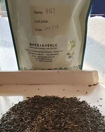 Chinese Cheap Chunmee Tea 9367 Maroc Tajikistan Kazakhstan Egypte Tunisia Chad Africa Market Tea photo-2