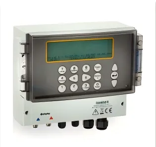 Portable Ultrasonic Clamp On Flow Meter Replacement for GF PF330 Water Flow Measurement