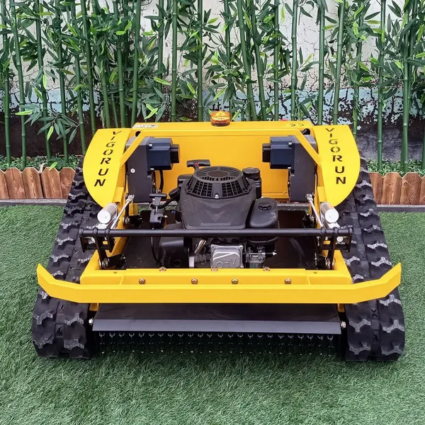 Vigorun VTLM600 1500W 28V Track-mounted Remote Operated Motor & Engine Grass Cutting Machine Cutting Width: 600mm