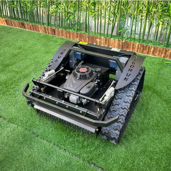 Industrial Single Cylinder Hybrid Small Size Light Weight Brushless Walking Motor Remote Control Hillside Mower
