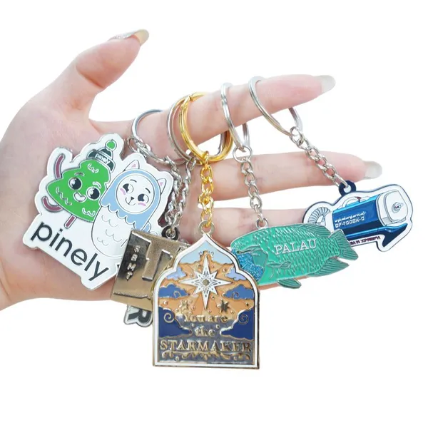 Keychain Metal Durable Lightweight for Keys/Phone Use Fashion Portable Anti Rust Waterproof Minimalist Classic Reusable photo-2