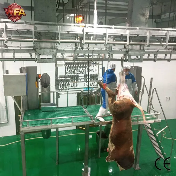 Мини-абattoир для убойства коров и голов быка, оборудование для халяльного убойного двора, машинария для мясника