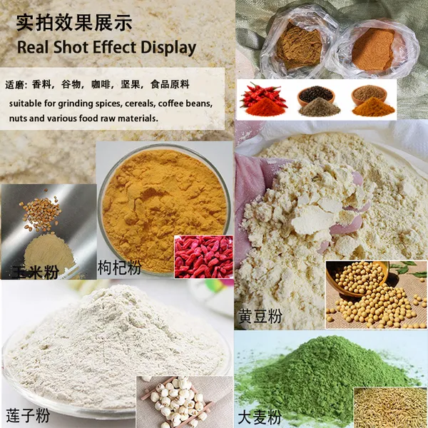 Grain Grinder /Flour Milling Machine/Corn Powder Making Machine for Small Food Factories photo-3