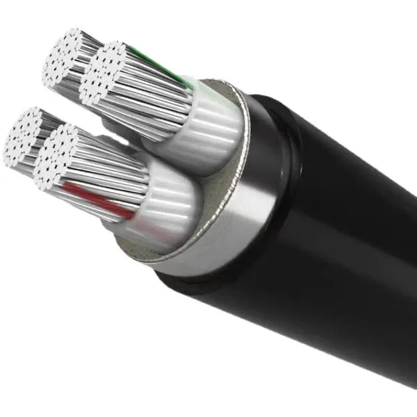 0.6/1KV 4*400 Mm², Aluminium Conductors, XLPE Insulation, Steel-tape Armour, PVC Outer Sheath IEC Standard