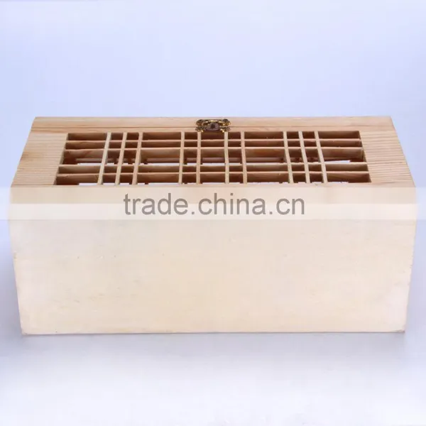 New Style Luxury High Quality Wedding Invitation Fancy Wooden Gift Box Wholesale Hollow Gift Box Packaging photo-5