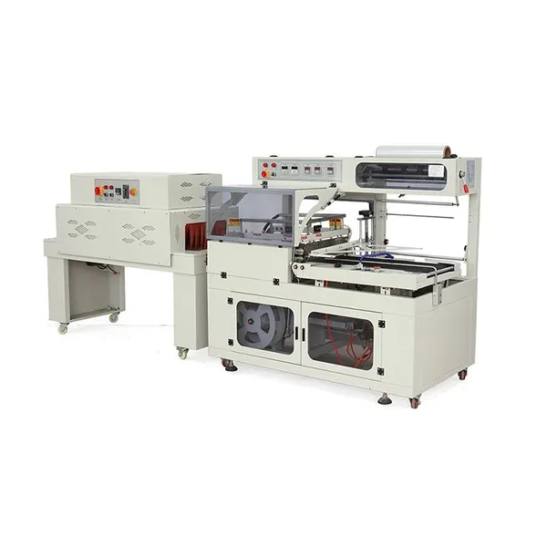 QD-450L Automatische Seitenversiegelungs- und Schrumpftunnel-Verpackungsmaschine für Karton, Buch und Geschenkverpackung mit unbegrenzter Längenkapazität