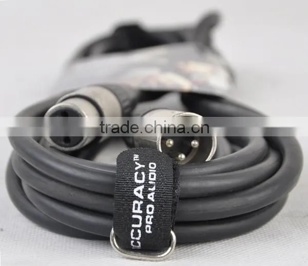 10FT XLR Male To XLR Female High Grade Low Noise Microphone Cable With Black PVC MC042-10FT photo-3