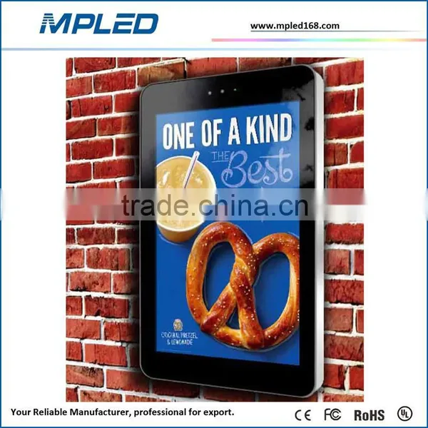 Stunning Image Quality Lcd tv on the Wall for Adverts With 3G/4G Connection photo-2
