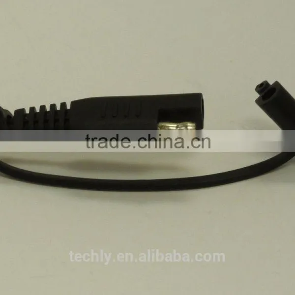 Black /red Twins Wire Two End Molding SAE 4.57plug Male Female Power Cable photo-5