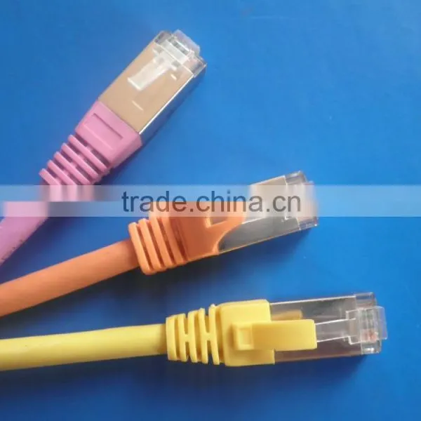 LSOH Copper CM Stranded 568A Cat6a Stp Cable Assembly photo-3