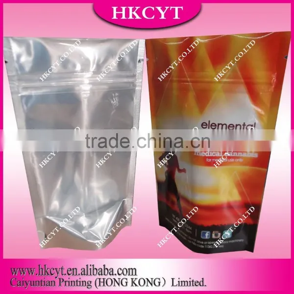 Stand up Printed Foil Bags Large/Aluminum Foil Packaging Bag With Custom Design photo-6