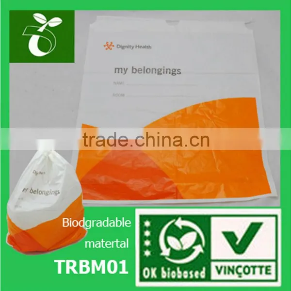 Biodegradable Drawstring Bags/biodegradable Plastic Bags for