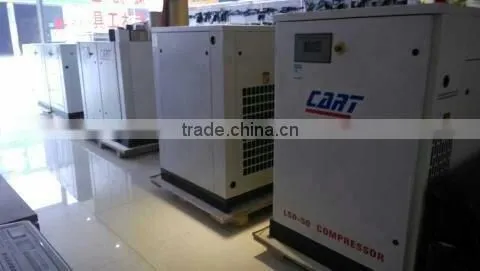 ACpower 45KW 60HP 8bar 8.0m3/min Variable Frequency Screw Air Compressor Belt Drive photo-3