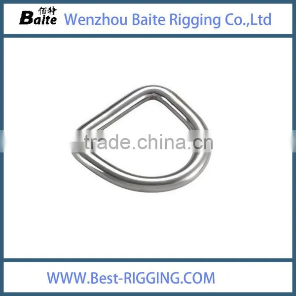 Hot Sales Stainless Steel AISI 316 304 D Ring Nose Ring in Rigging Snap Hook photo-4
