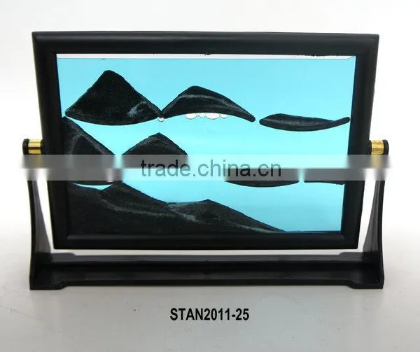 Green Moving Sand Pictures/ABS Frame Soothing Sand photo-6