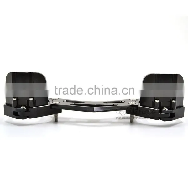 BJ-FFC-002 Custom CNC Aluminum Street Bike Front Forks Clamp for Yamaha R3 R25 photo-3