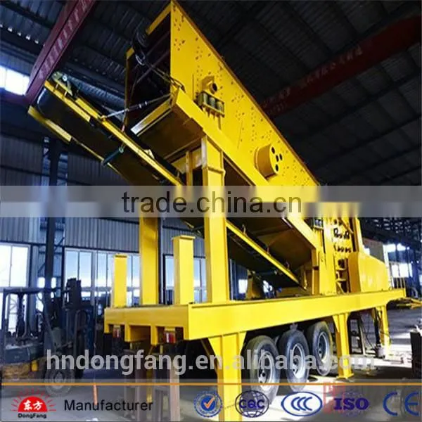 70-140T/H Moving Crusher/Moving Crushing Station/Crushing Plant Station photo-4