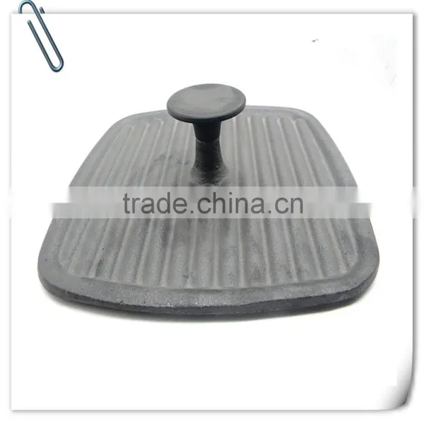 Different Sizes of Square Cast Iron Meat Plate photo-3