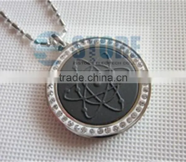 Wholesale Japanese Technology Quantum Energy Pendant Volcano With 4 Strong Magnets Stone photo-3