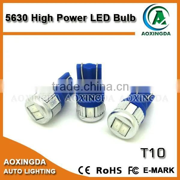 9~30V AC 5630 6SMD T10 Car Led Bulb photo-3