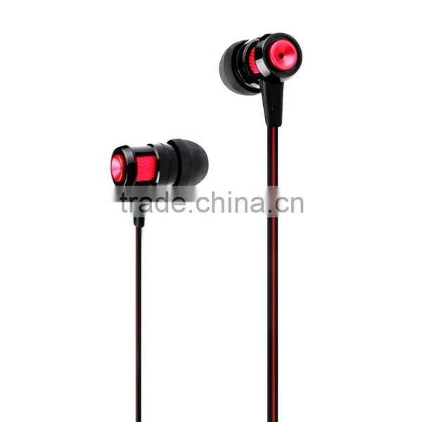Hot Sale High Quality Popular Cool Design Metal Earphone With Mic for Mobile Phone photo-3