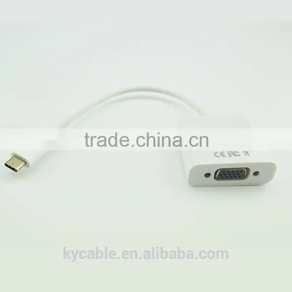 High Quality Usb Tpye-c Cable C-type Usb to Vga Adapter for Camera photo-4