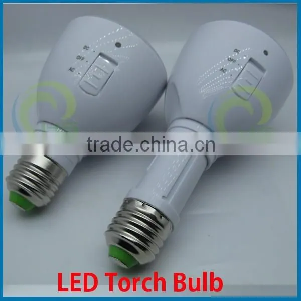 Bulb Rechargeable Led Lamp E27 220lm 5w Plastic Housing 4-6 Hours After Full Charge ce Rohs , Rechargeable Emergency Lamp Bulb photo-2