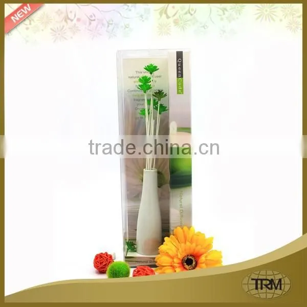 OEM Tall China Ceramic Bottle Reed Diffuser for Home Decoration