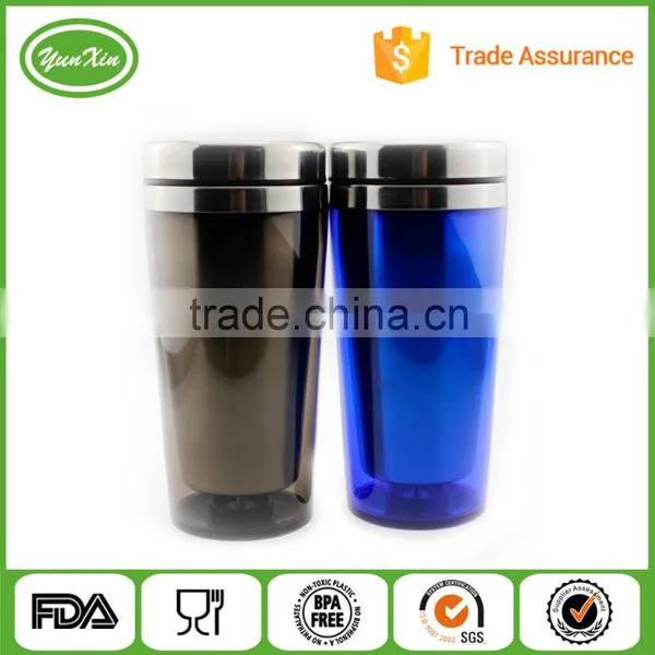 Wholesale Double Wall Colorful Auto Mug /stainless Steel Travel Mugs