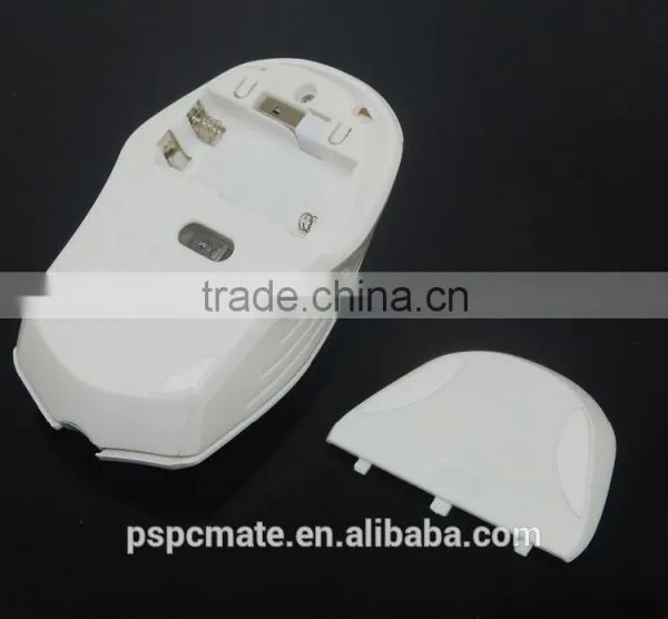 White Color Coreless Mouse 2.4G Wireless Mini Optical Mouse 1000 DPI For Laptop Notebook Macbook photo-5