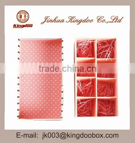 Jinhua Supplier Rectangular Handmade Paper Chocolate Gift Box With Ribbon photo-2