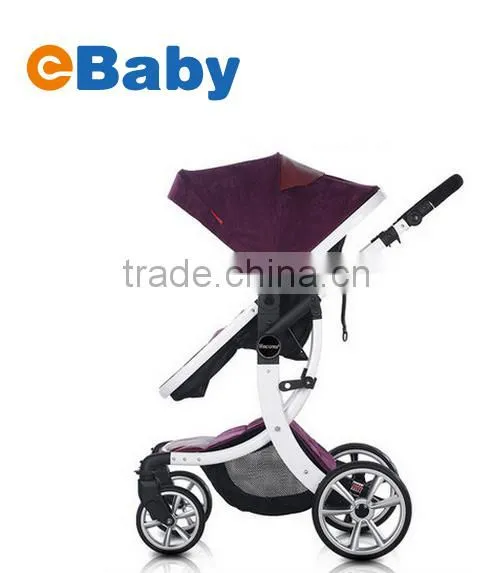 High Lanscape With X Type Frame Baby Strollers,One Key Folding Baby Stroller Quality Choice photo-5