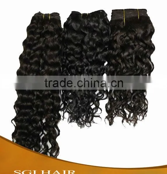 Sexy Style Natural Color Indian Temple Raw Virgin Hair