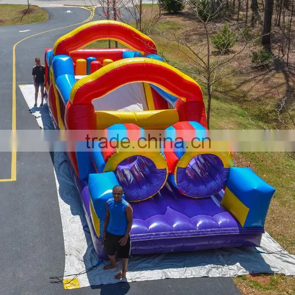 33ft Monster Adult Inflatable Obstacle Course for Sale Supplier's Choice photo-2