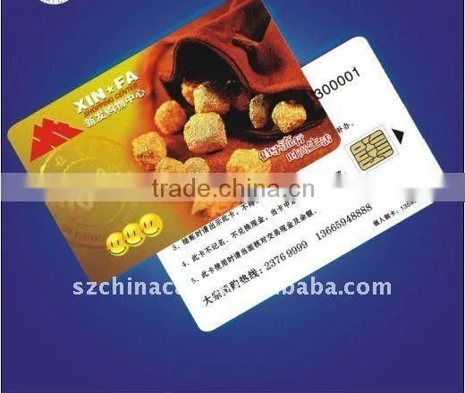 Contact Smart Card for Membership Card
