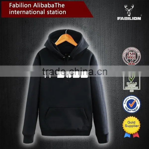 New Men Leisure Popular Fleece Teenagers Jacket for Blank Hoodie Sweatshirts photo-2