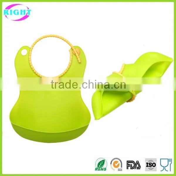 2016 Hot Selling Colorful Baby Bibs/silicone Bib for Baby photo-3